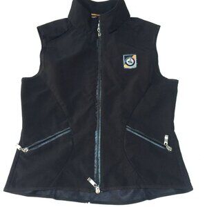 RTS Sportline Equi-sports Black Full Zip Mesh Lined Riding Vest Size XS / 34